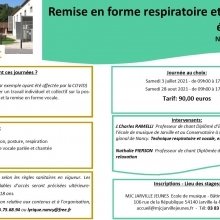 Remise en forme respiratoire et vocale